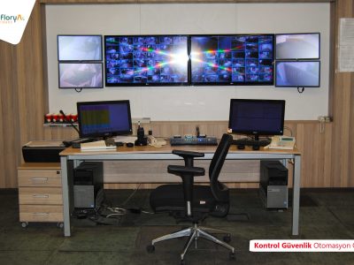 Koru Florya Rezidans Kontrol Güvenlik Otomasyon Odası