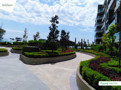 Koru Florya Rezidans peyzaj bahçe tasarımı